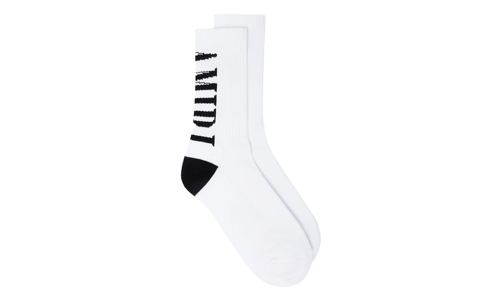 Vertical Logo Socks "White / Black" PF22MHR002 111