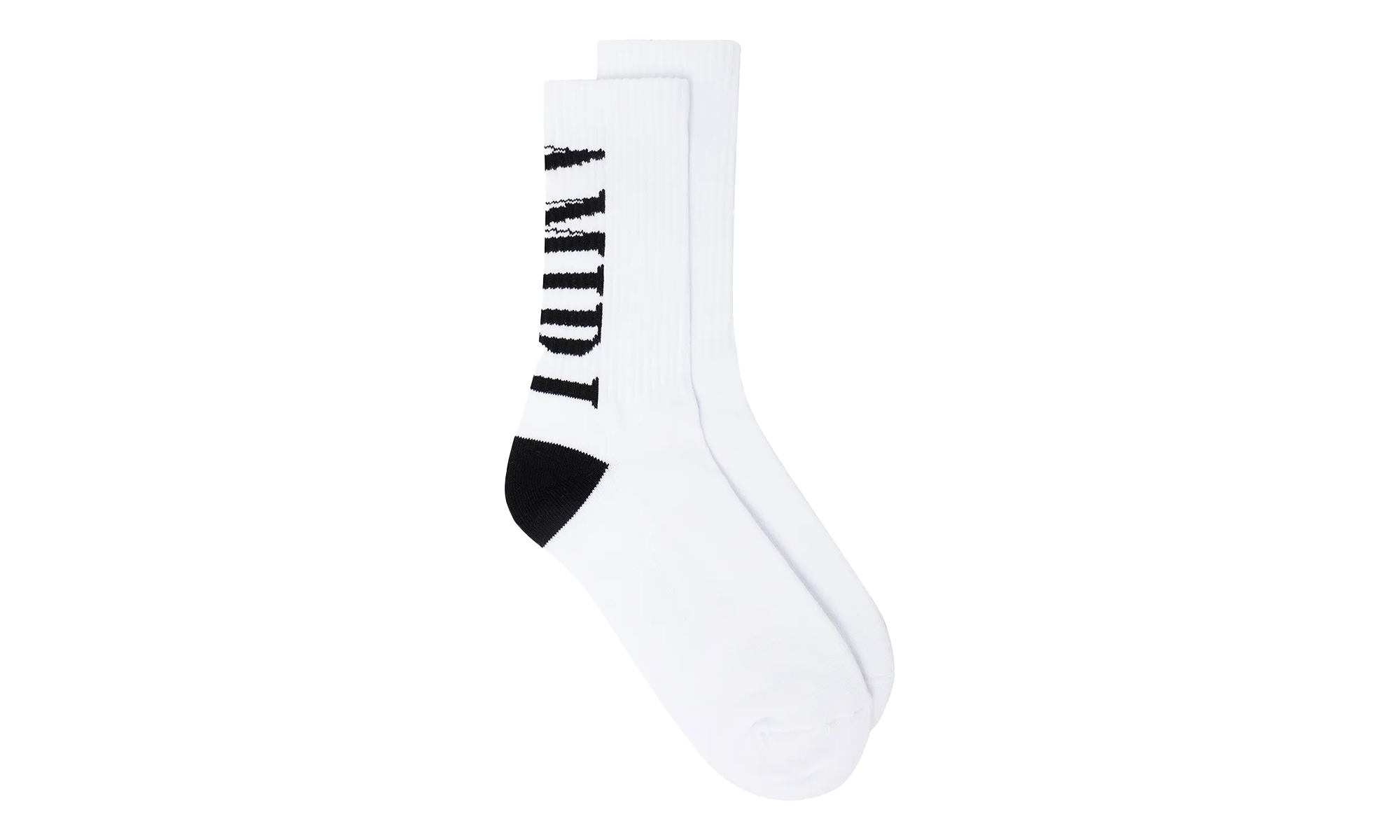 Vertical Logo Socks "White / Black" PF22MHR002 111