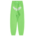 Sp5der White Foam Printing Pant-Green #8308