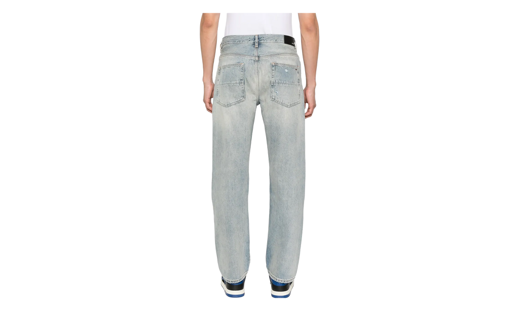 Suede Straight MX1 Jean "Antique Indigo" AMDNGH1085 406