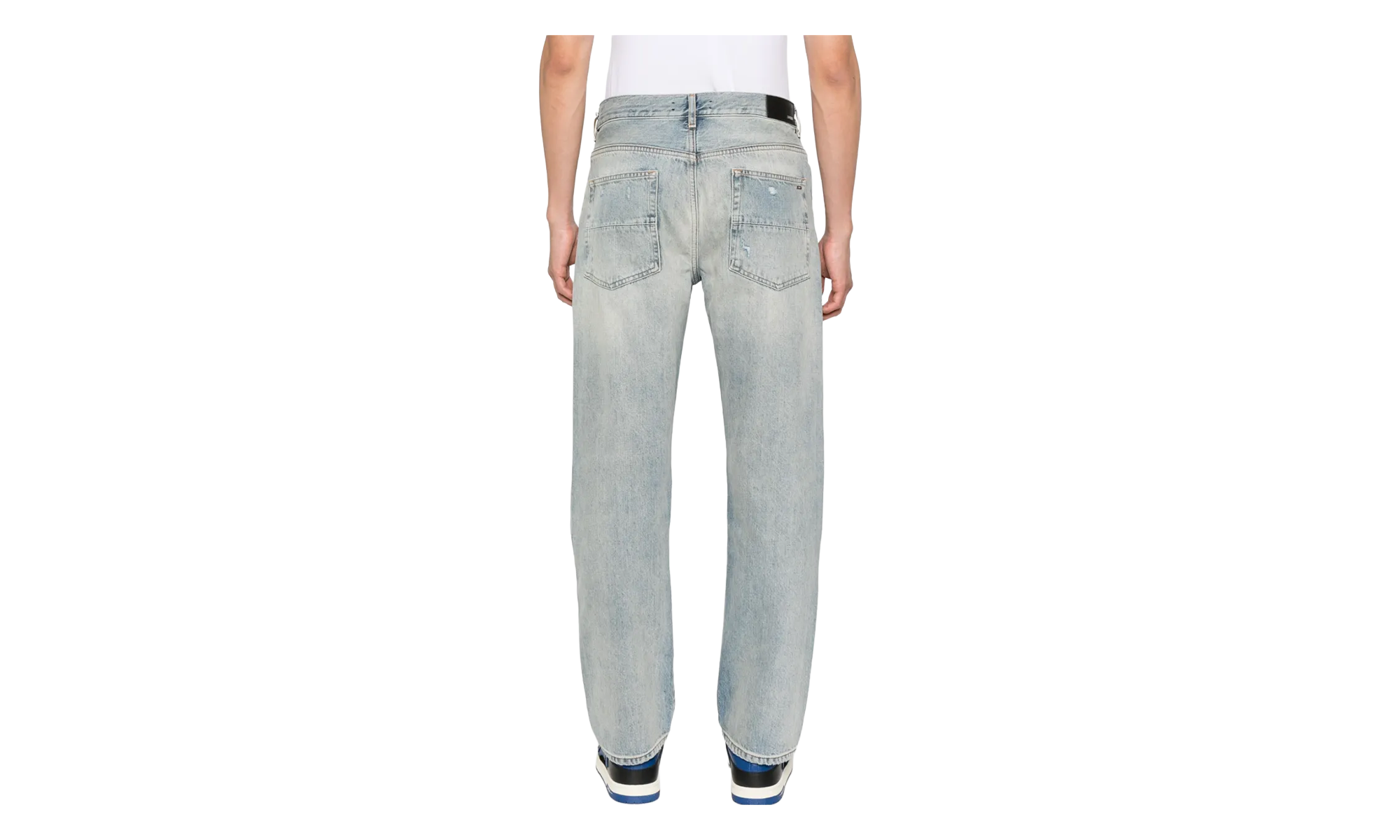 Suede Straight MX1 Jean "Antique Indigo" AMDNGH1085 406