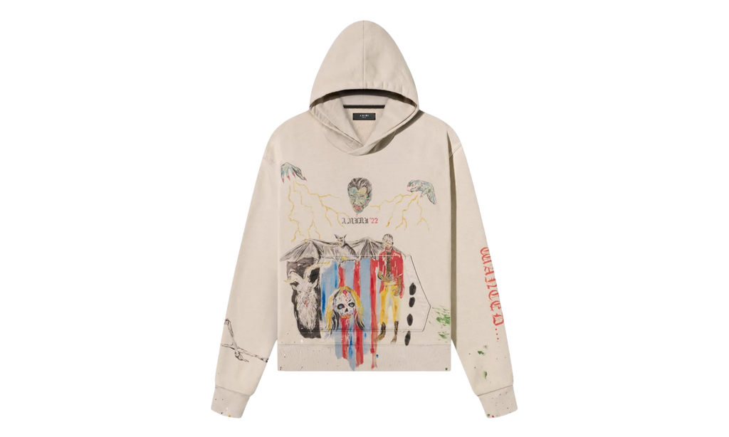 Wes Lang Land Blood 38' Hoodie "Heather Birch" AW22MJG200 963