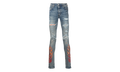 Bandana Flame Patch Jeans "Clay Indigo Multi" PS22MDS192 481