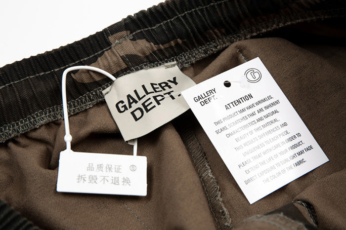 Gallery Dept Camo Vintage Shorts