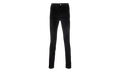 Velour Skinny Stack Denim Jeans "Black" MDS086 001