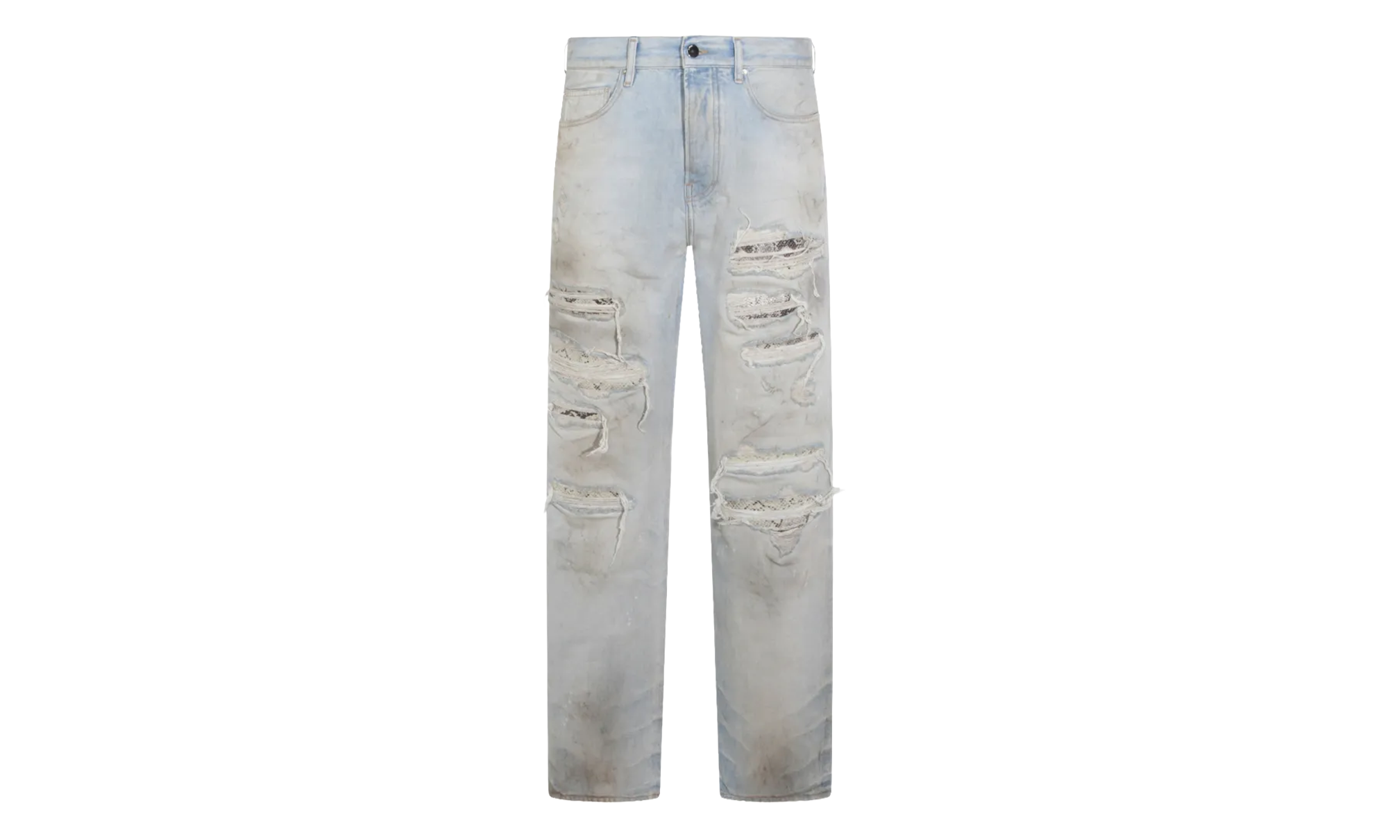 Snake Thrasher Straight Jeans "Antique Indigo" AMBMJE1100 543