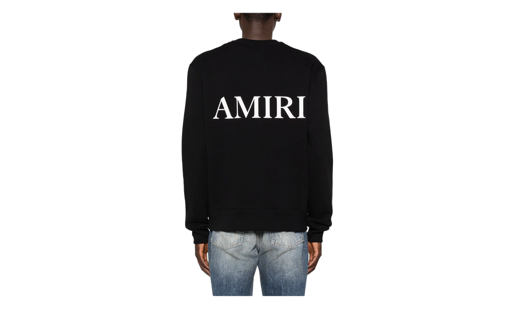 MA Core Logo Crew Sweatshirt "Black" AMTOJR1128 001