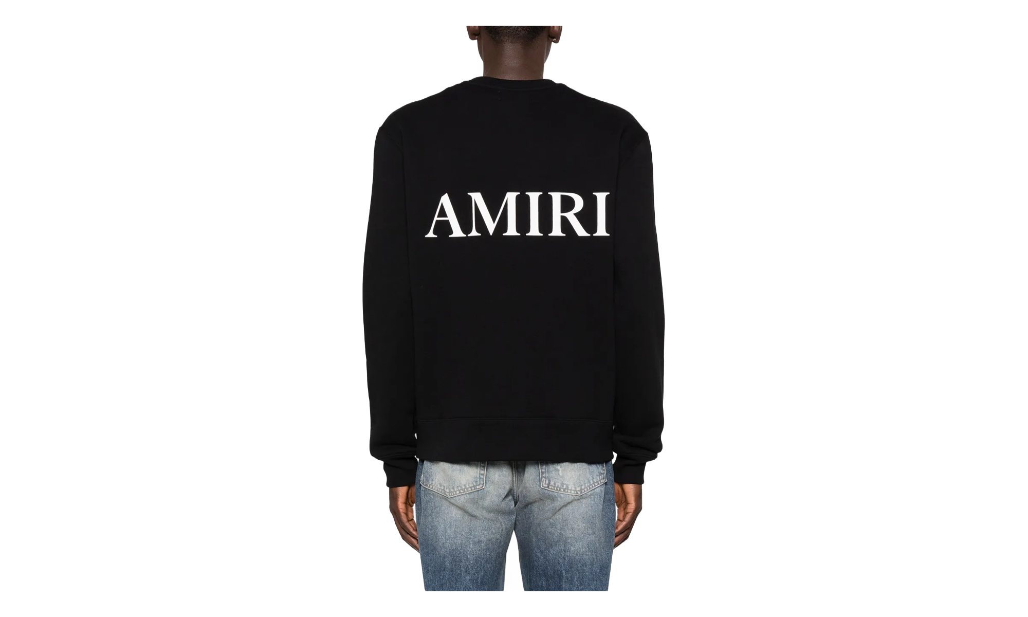 MA Core Logo Crew Sweatshirt "Black" AMTOJR1128 001