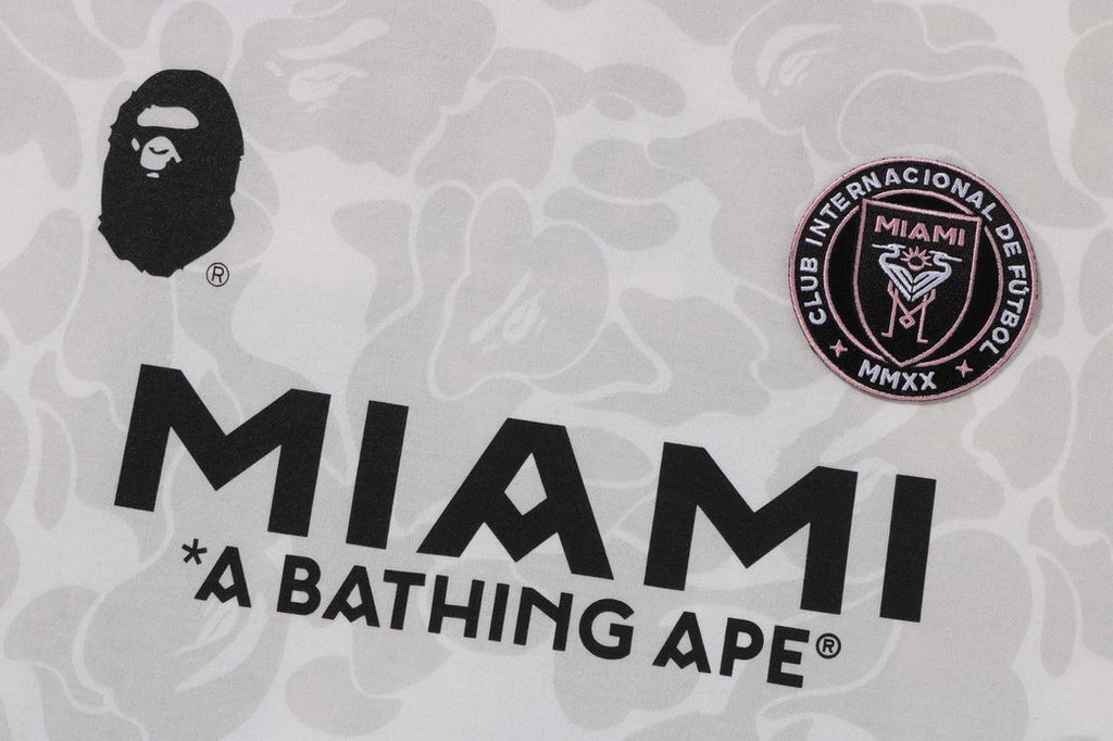 BAPE x MIAMI Camouflage Sports T-Shirt