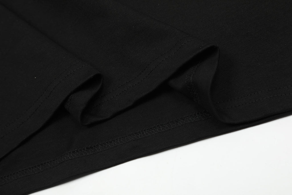 OFF WHITE Cashew Flower Arrow Pattern T-Shirts