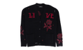 CARDIGAN "Black/Red" WKCAR ROSBLK