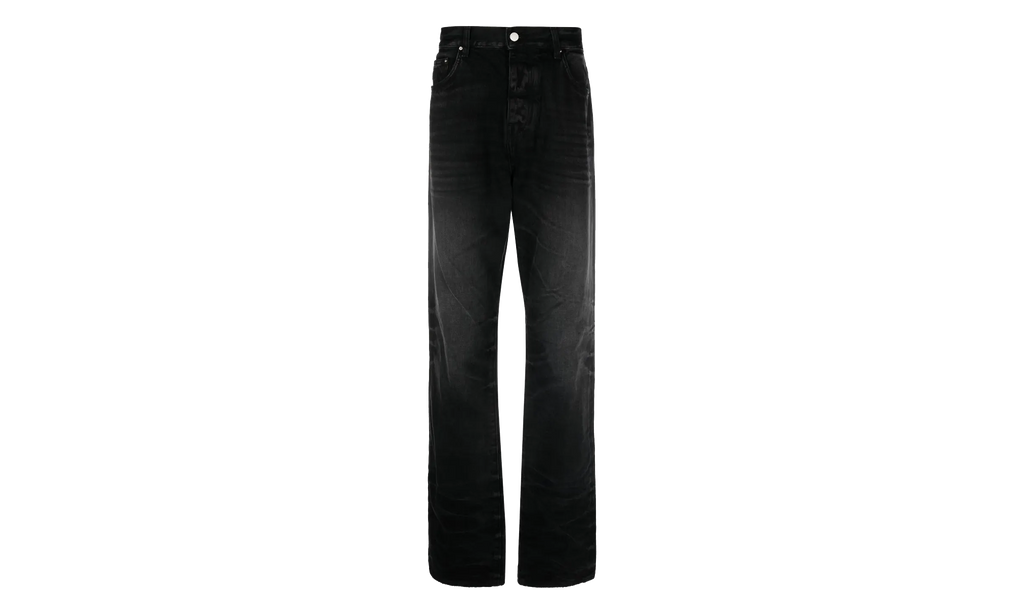 Stack Straight Jeans "Faded Black" AW23MDF001 518