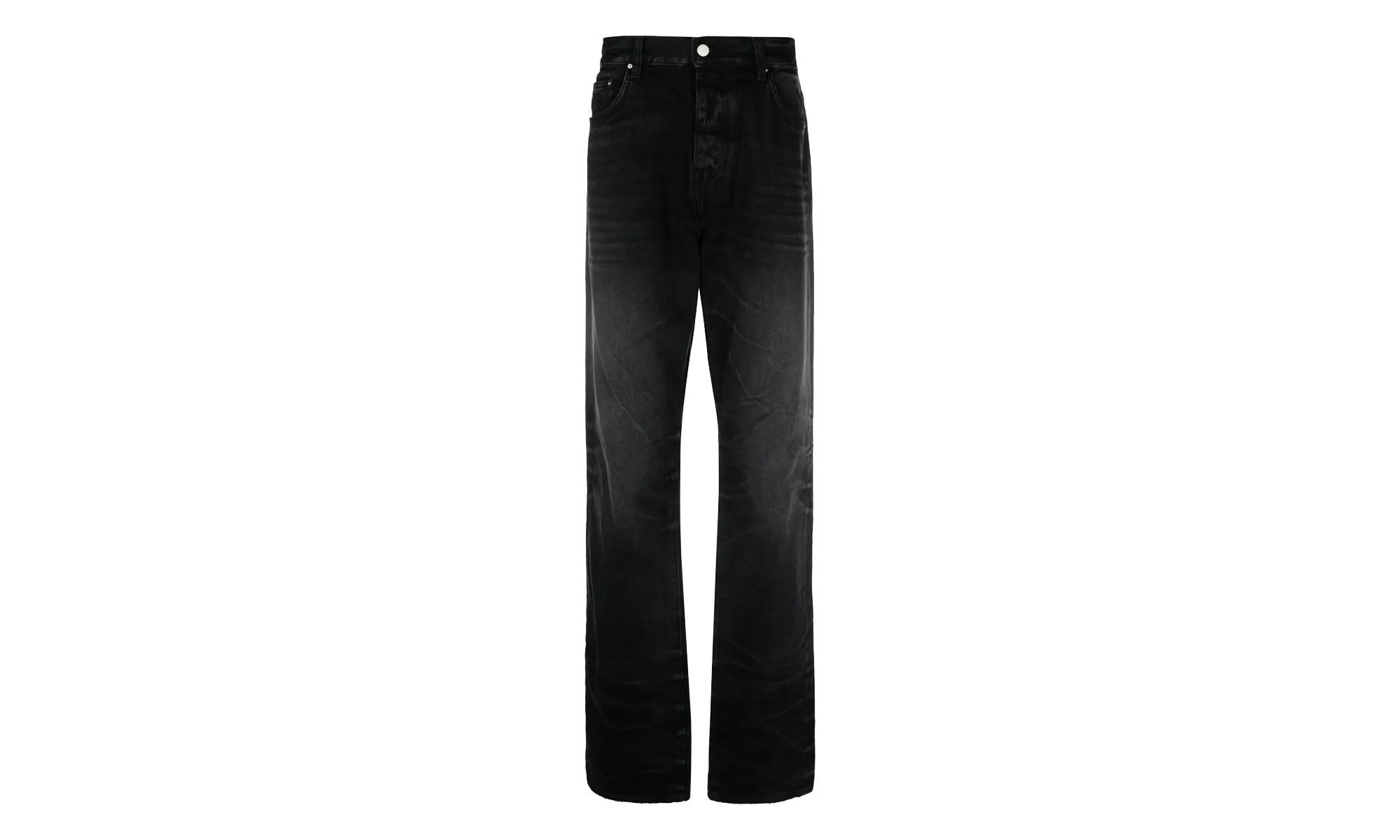 Stack Straight Jeans "Faded Black" AW23MDF001 518