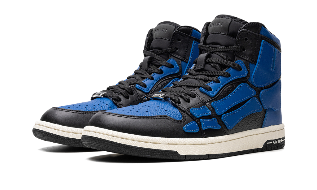Skeleton Hi Top Sneaker "Blue"