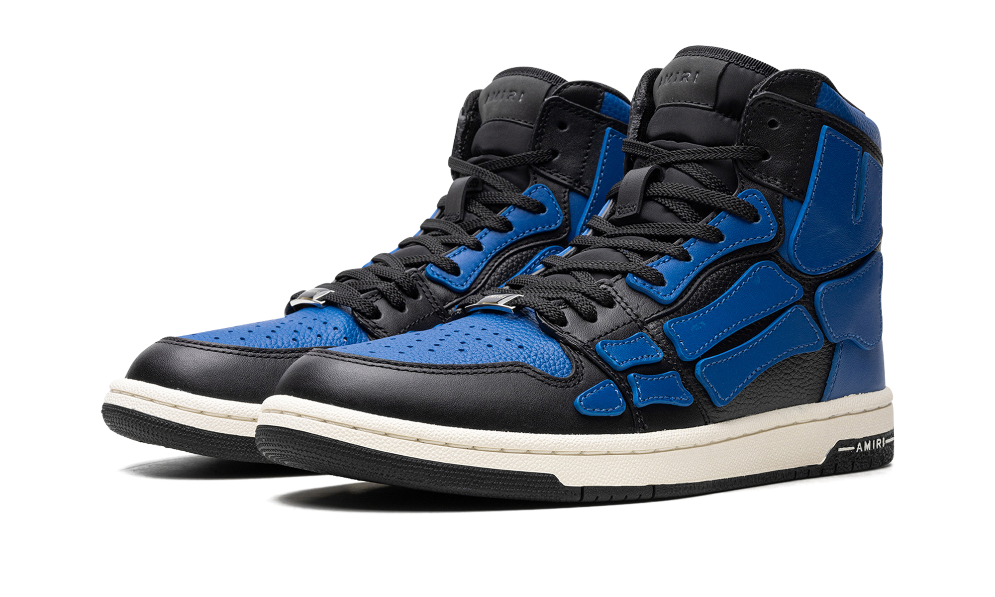 Skeleton Hi Top Sneaker "Blue"