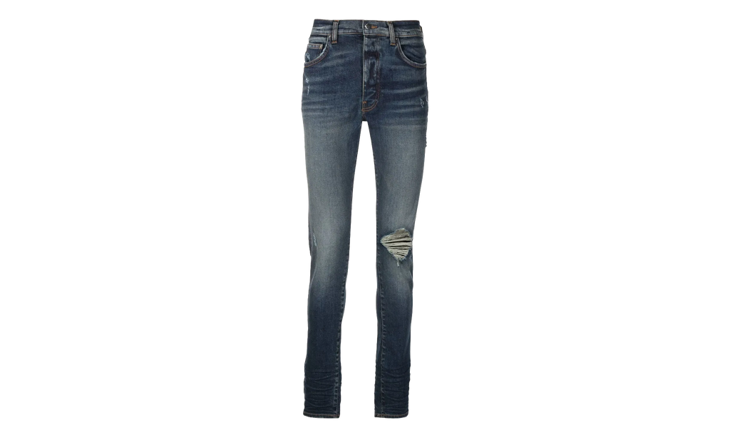 Broken Denim Jeans "Deep Classic Blue" PXMD004 403