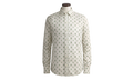 Peacock Long-Sleeve Shirt "Ivory / Green" Y0M06223JA IVG