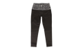 CONTRAST LEATHER SKINNY "Black/Aged Black" PS22WDS072