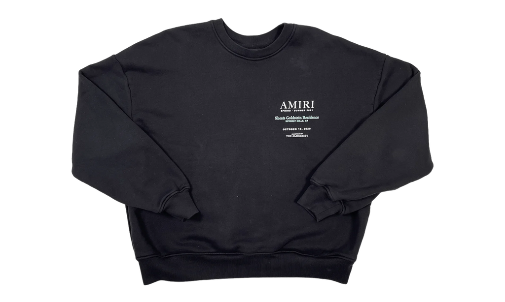 Goldstein Residence Beverly Hills Exclusive Crewneck Sweatshirt "Black" HBXCK025