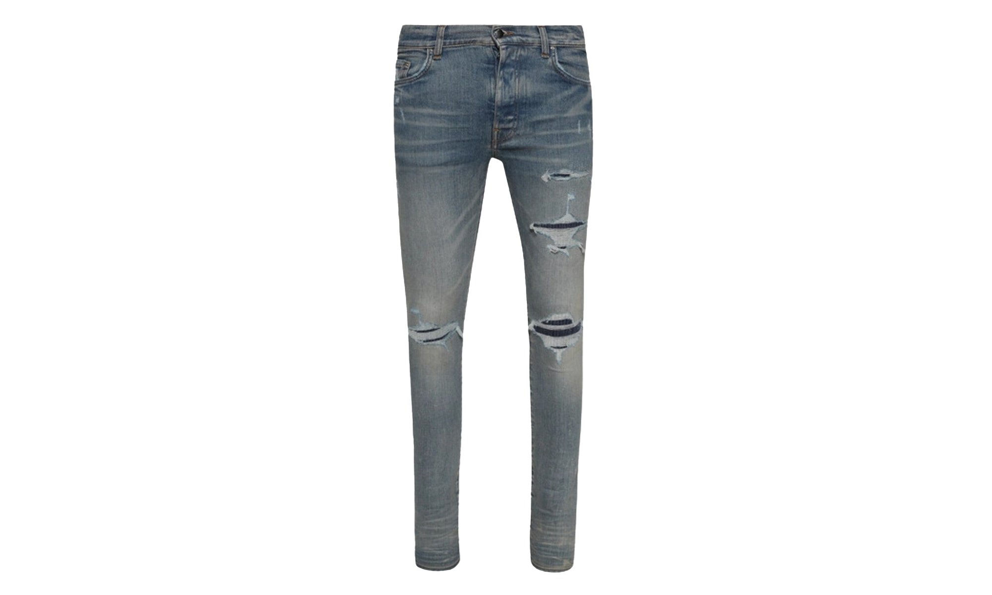 Ma Varsity Repair Jeans Mens Style : Amdnsy1049 "CLAY INDIGO" AMDNSY1049 408