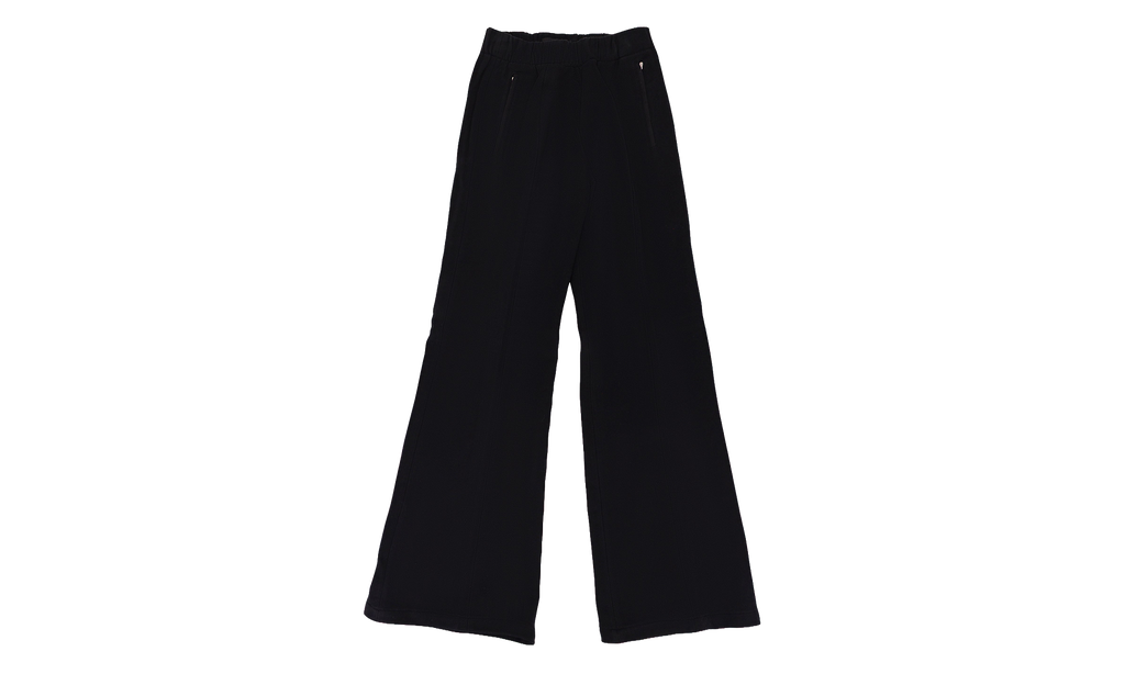 WIDE LEG SWEATPANTS "Black" WLSB001