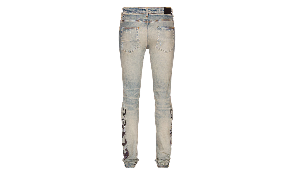 Bandana Flame Jeans "Clay / Indigo / Black" PS22MDS192 464