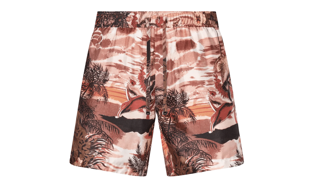 Hawaiian Silk Short "Pink" SS22MPB012 651 PINK