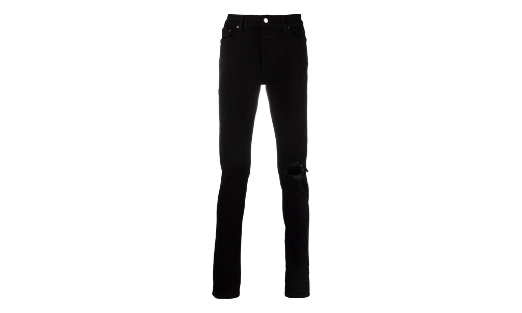 Broken Jeans "Aged Black" PXMD004 001