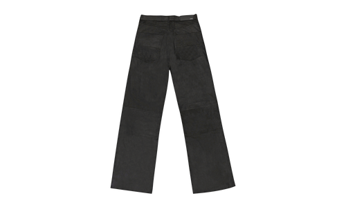 Baggy Leather Pants "Black" WBBAG LTH