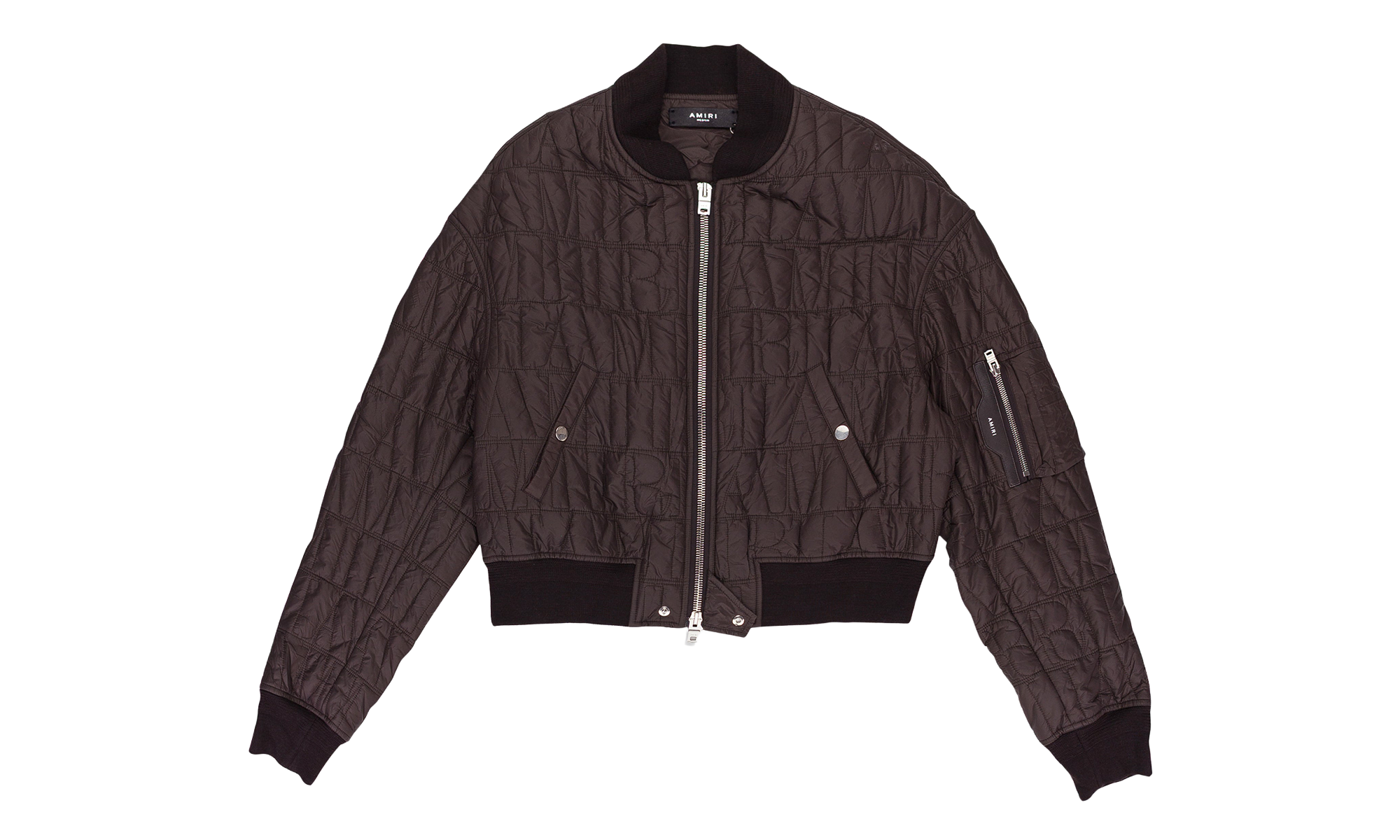 Quilted Down Bomber "Brown" PS22WOS005 BROWN