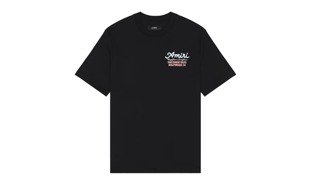 Neon Lights Oversized Tee "Black" AMJYTE1244