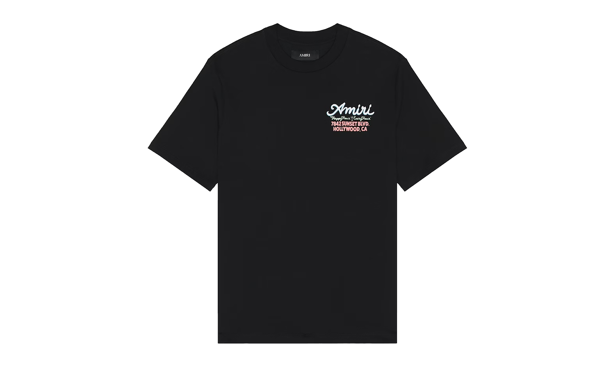 Neon Lights Oversized Tee "Black" AMJYTE1244