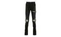 MX1 Ultra Suede Repair Jeans "Vintage Black White" MDNSY1055 097