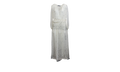 Printed Paisley Maxi Dress "White" AMR-XTPS-0231