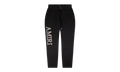 Leopard Logo Applique Sweatpants "Black" MJSP018 001
