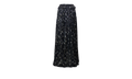 Chiffon Maxi Skirt "Black" AMR-XBTM-0121