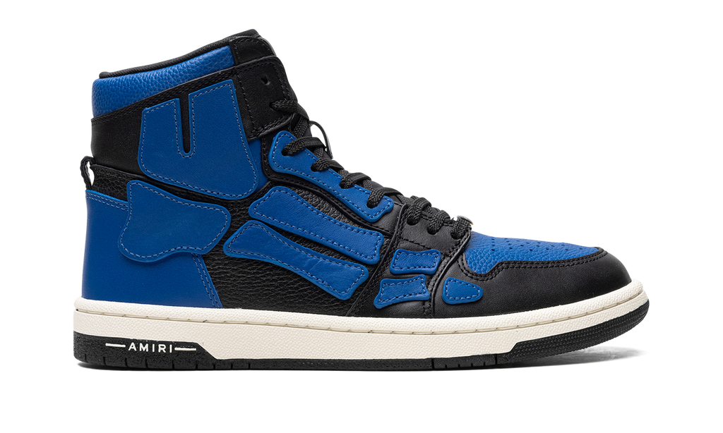 Skeleton Hi Top Sneaker "Blue"