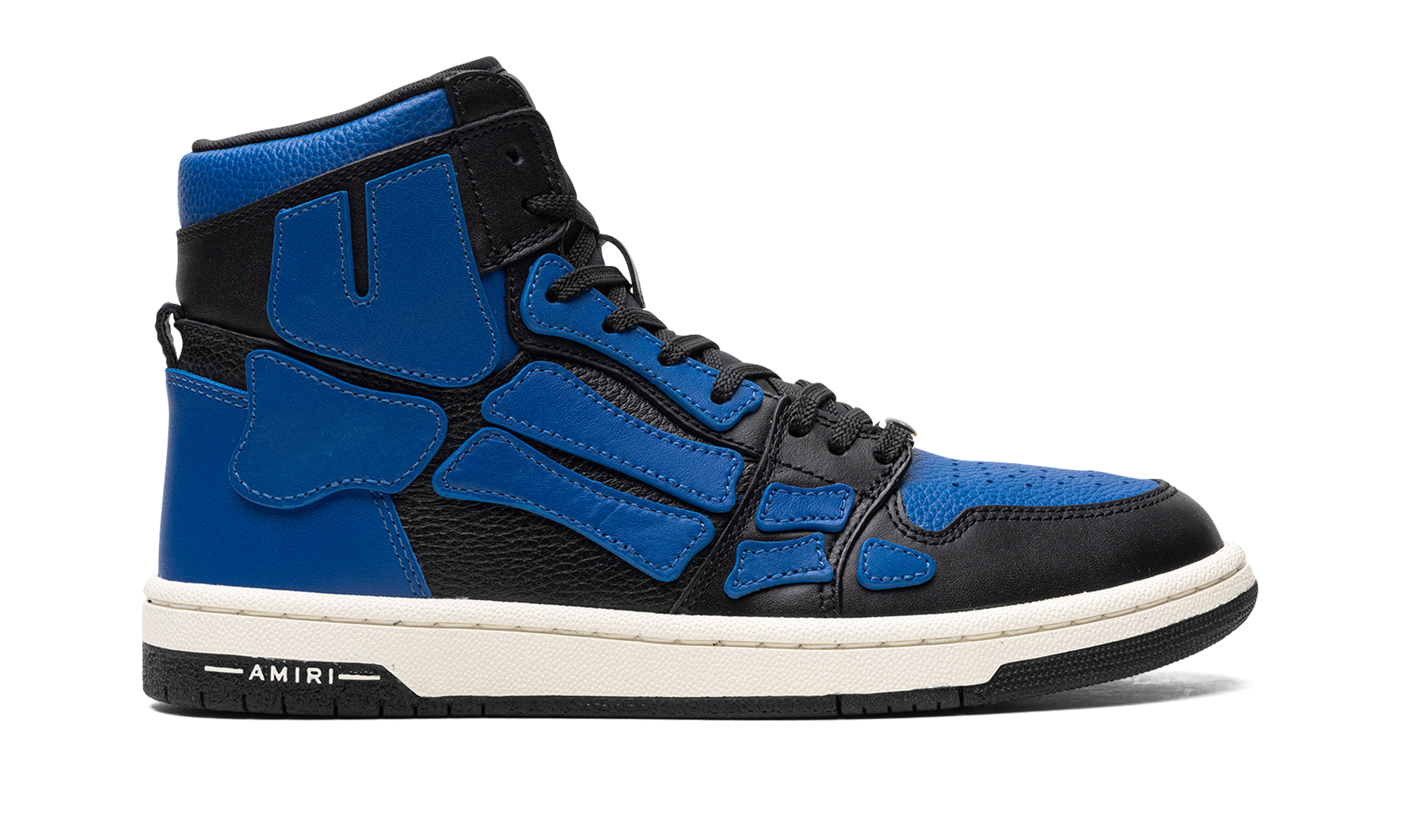 Skeleton Hi Top Sneaker "Blue"