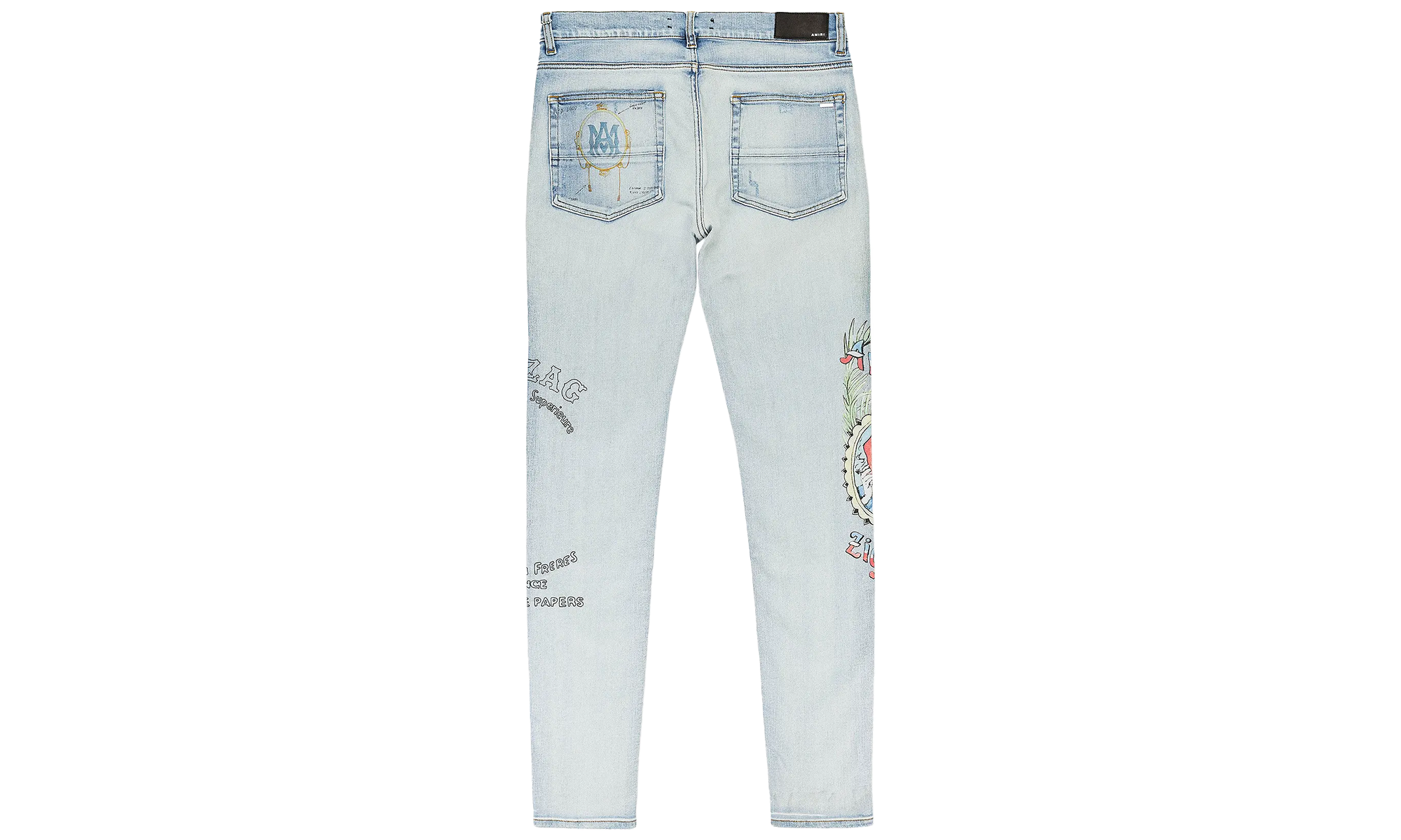 ZIG ZAG JEAN "Light Indigo" SS22MDS023