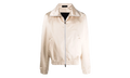 Zip Track Stripe Jacket "Champagne / White" MJT001 284