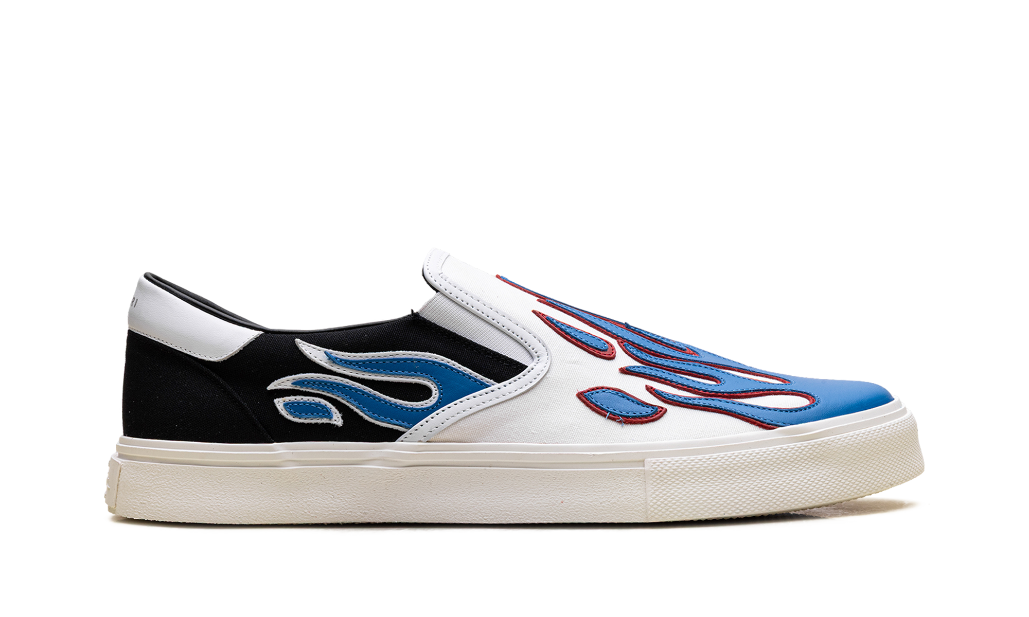 Slip On Sneakers "Flame - Black White Blue" S0F23149CL BWB