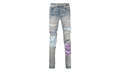 Tie Dye Art Patch Jeans "Original Indigo" MDS024 405
