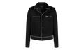 Long-Sleeve Pajama Jacket "Black" MSL004 001