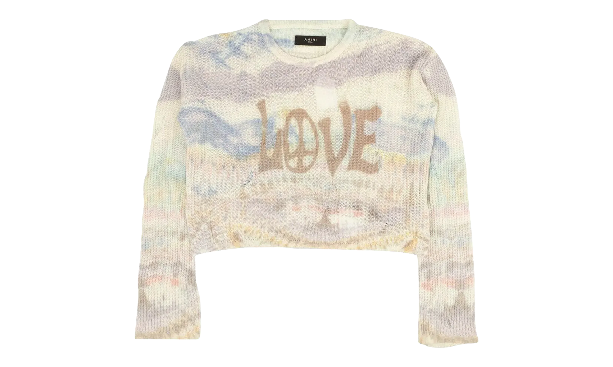 Tie Dye Love Sweater "Multicolor" Y0W05307CC MUL