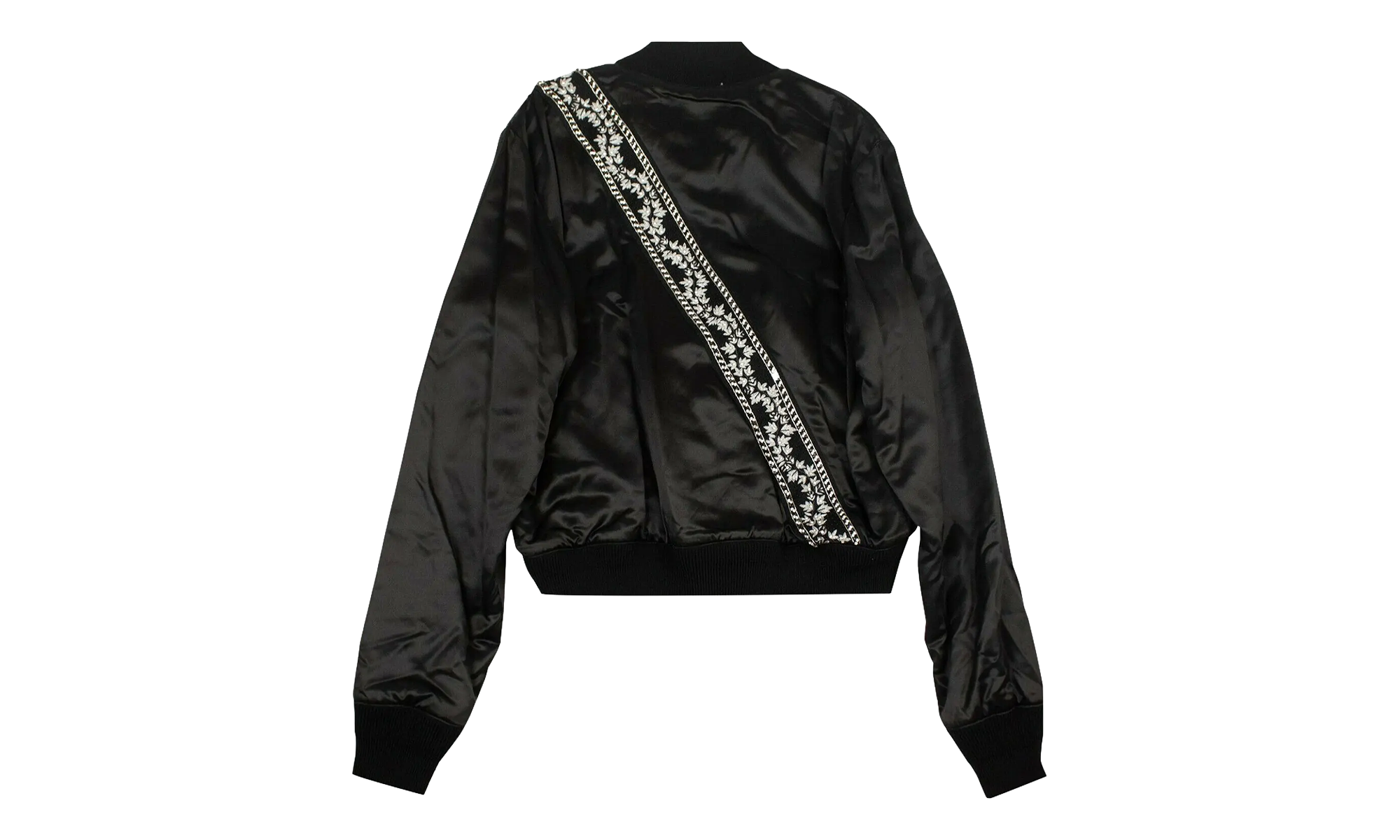 Guitar Strap Bomber Jacket "Black" W9M05622SEBLK BLAC
