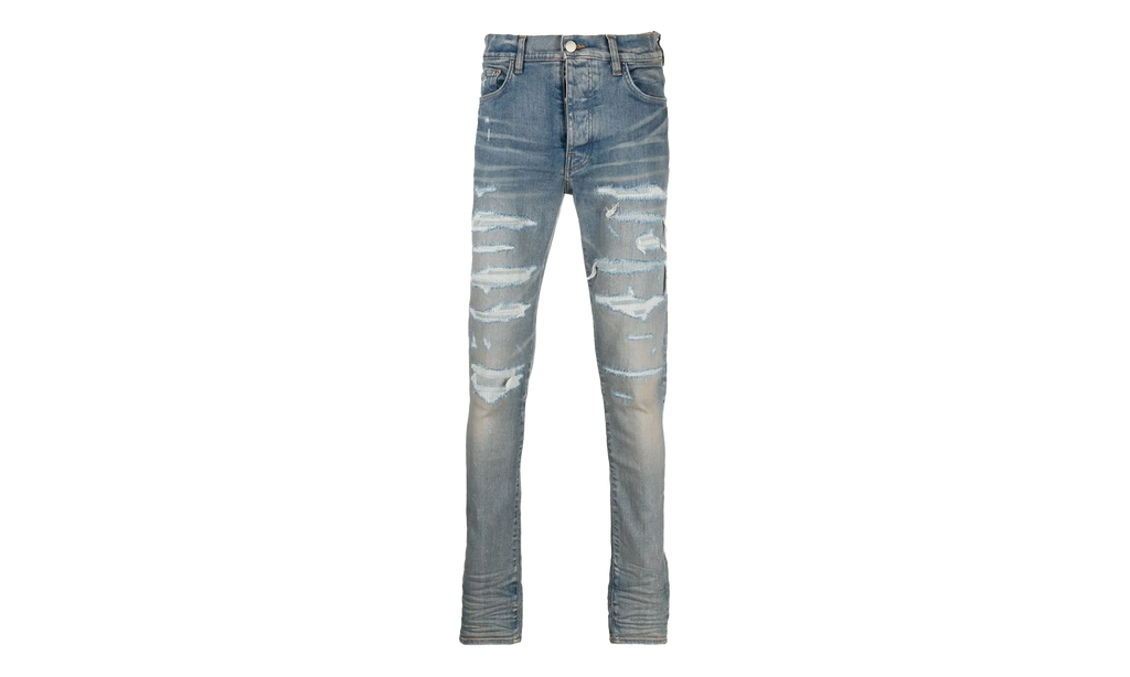 Denim Repair Thrasher Jeans "Clay Indigo" AW22MDS019 408