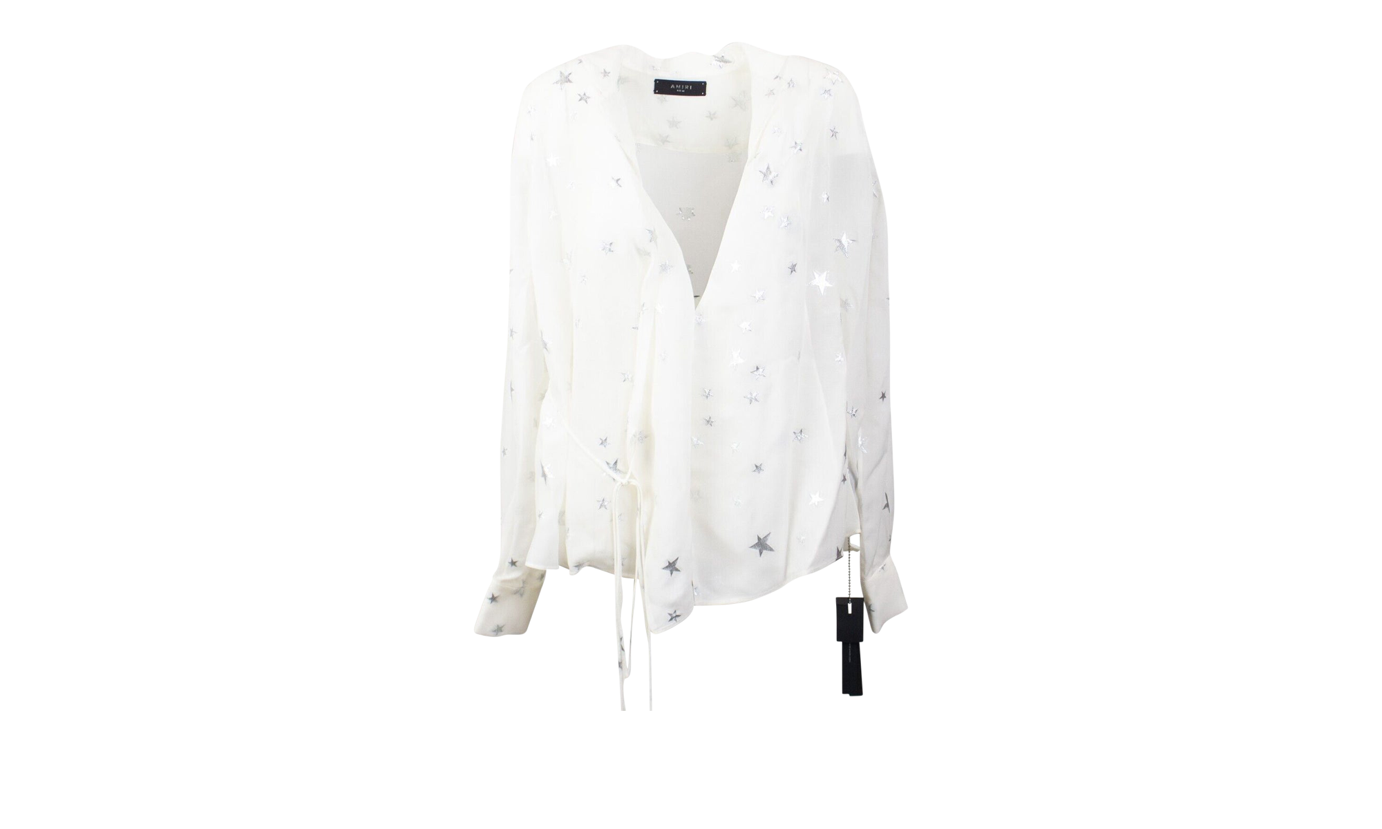 Stars FIl Coupe Wrap Shirt "White" AMR-XTPS-0244
