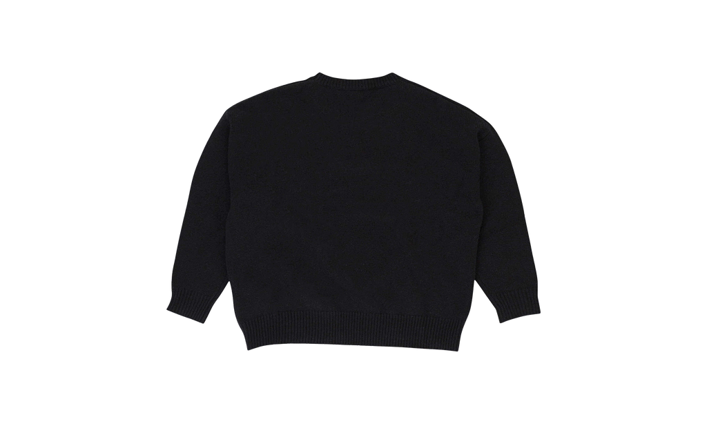CASHMERE SWEATER SWEATSHIRT "Black" PF22KOS004 001