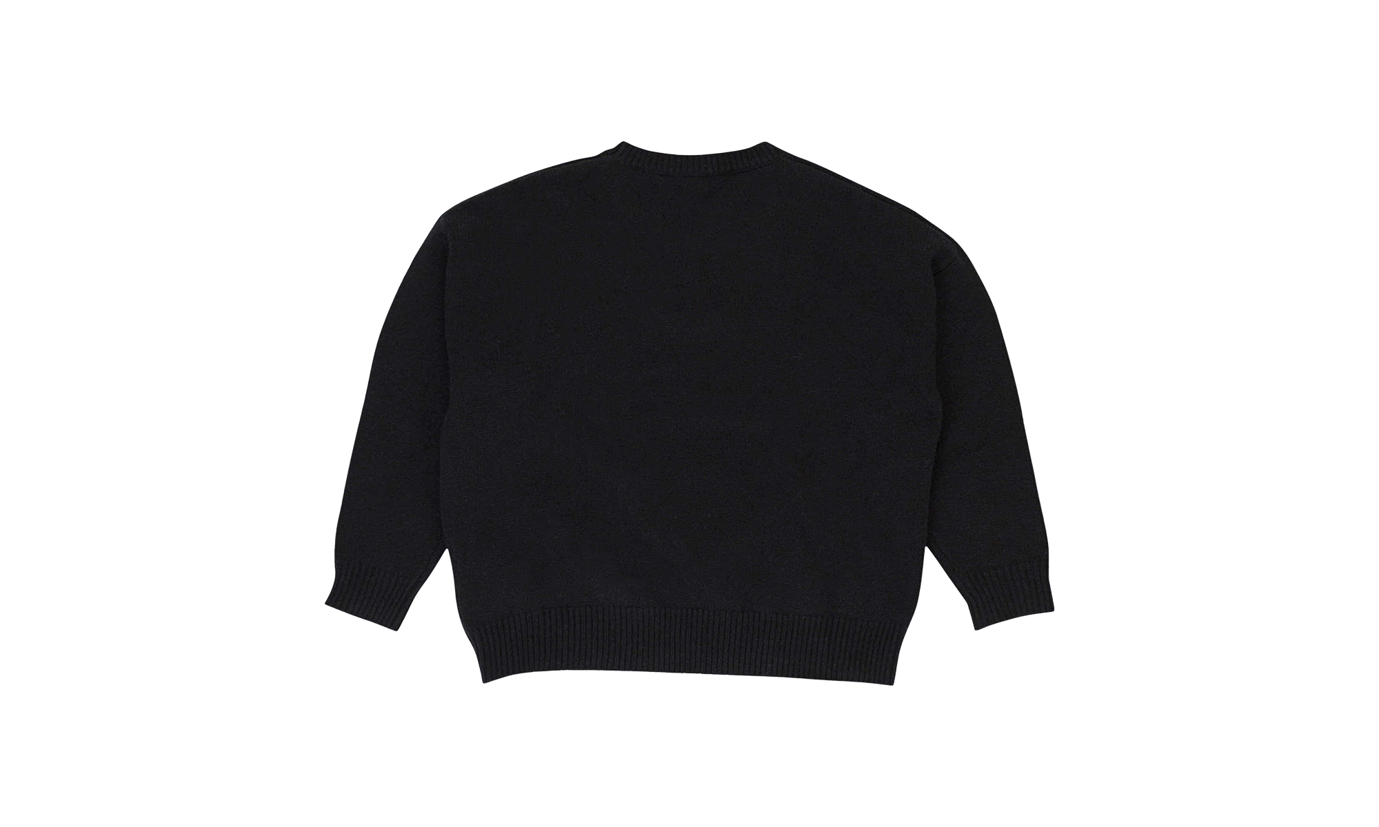 CASHMERE SWEATER SWEATSHIRT "Black" PF22KOS004 001