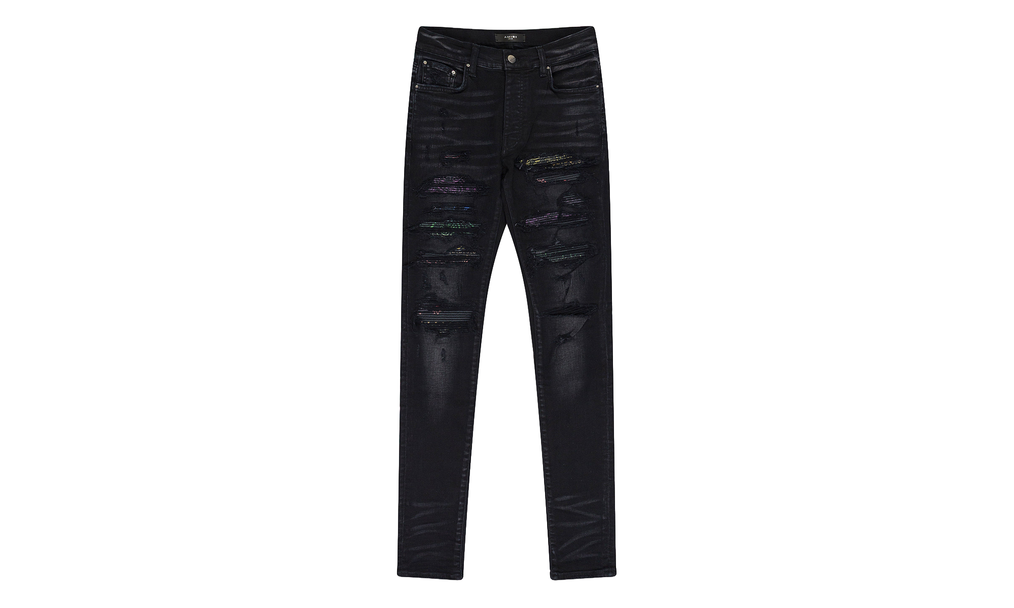 Rainbow Paisley Thrasher Jean "Black" PF22MDS017_BLACK